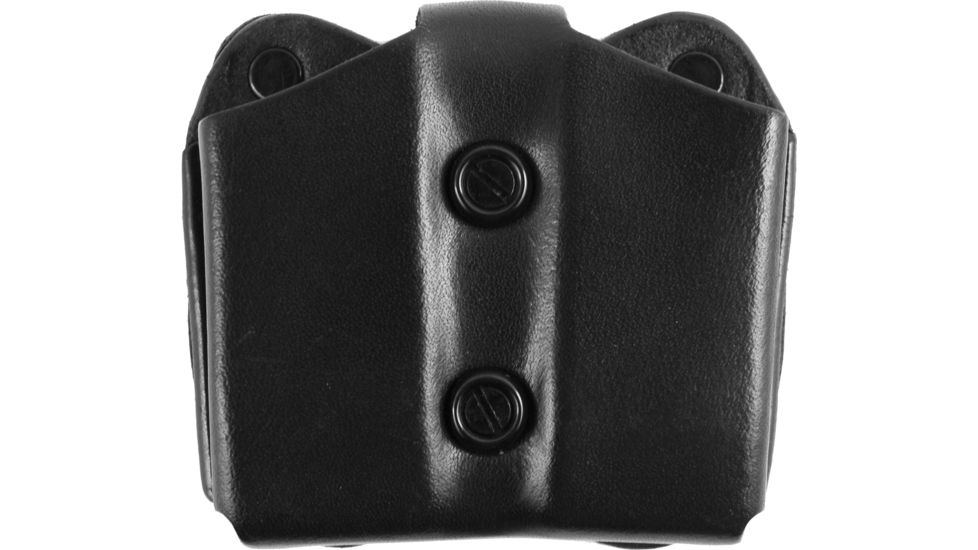 DeSantis Ambidextrous Double Magazine Pouch, Black, A01BJJJZ0