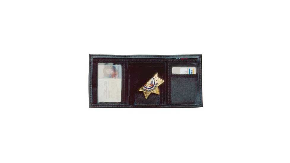 DeSantis Ambidextrous - Black - Leather Badge/ID Wallet A53BJZZZ0