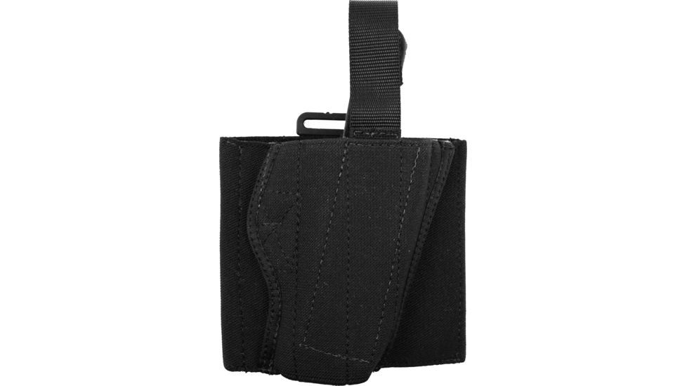 DeSantis Apache Ankle Rig Holster, Right Hand, Black - Fits Most Large Autos - 062BALAZ0 