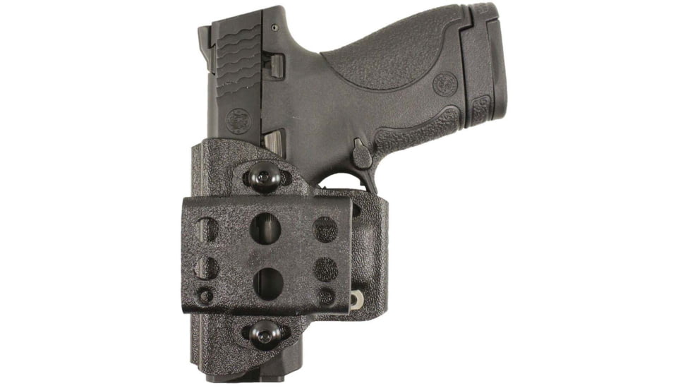 DeSantis C.H.A.M.P. Belt Kydex Holster, S&amp;W M&amp;P Shield 9/40, Ambidextrous, Kydex, Black, 128KJX7Z0