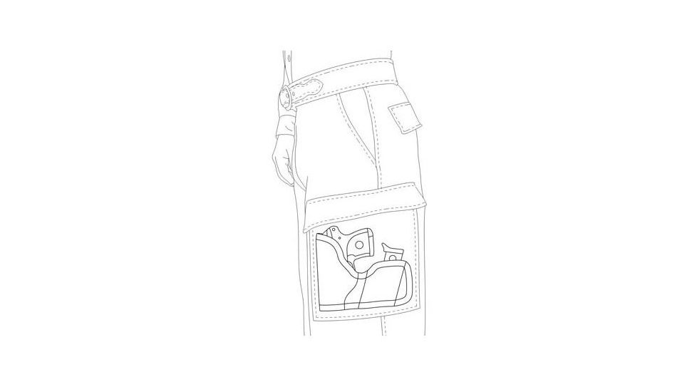 DeSantis Cargo Nemesis Pocket Holster - M52BJP6Z0