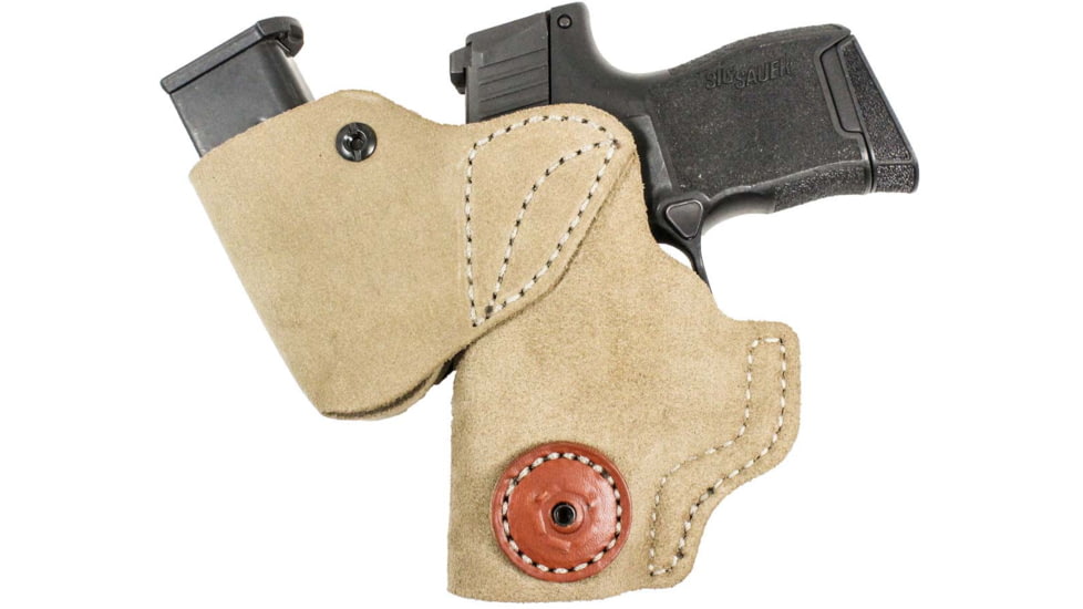 DeSantis Chek-Mate 2.0 Holster, Ambidextrous, Springfield Hellcat 3In, Natural, Ambidextrous, 228NJ9PZ0