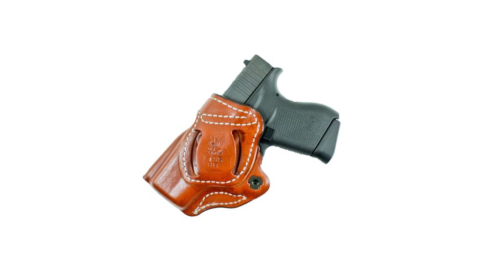 DeSantis Criss-Cross, Belt Holster, Right Hand, Tan 155TA8JZ0