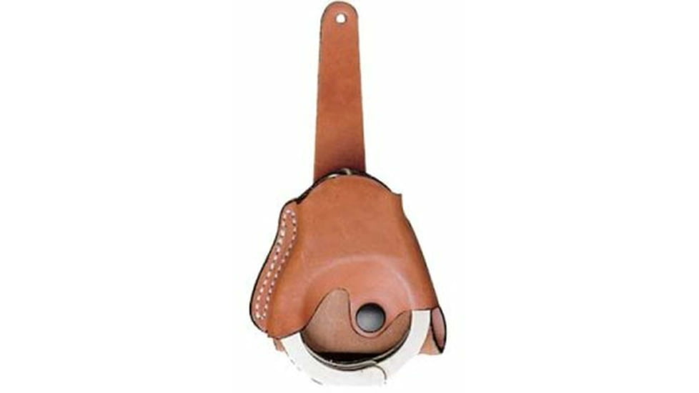 DeSantis Cuff Case Leather Attachment, HINGED CUFFS, Ambidextrous, Plain, Tan, A19TJG2Z0