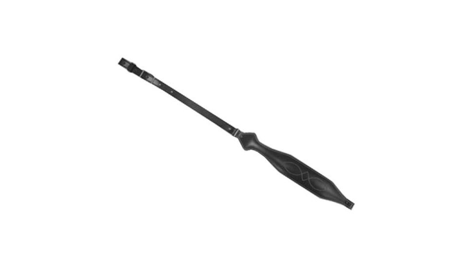 DeSantis Deluxe Rifle Sling - Fancy Stitch Padded, Black S17BP01Z0