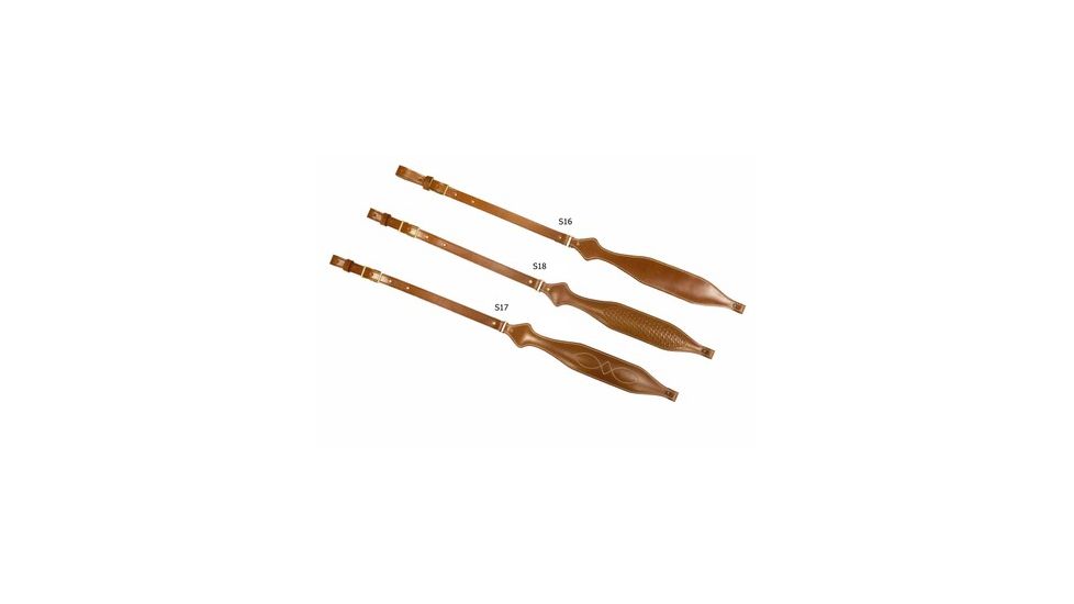 DeSantis Deluxe Rifle Sling - Fancy Stitch Padded, Tan S17TP01Z0