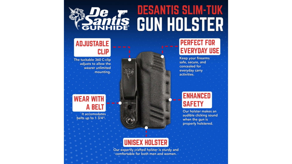 DeSantis Slim-Tuk Springfield Armory SA-35 4in IWB Holster
