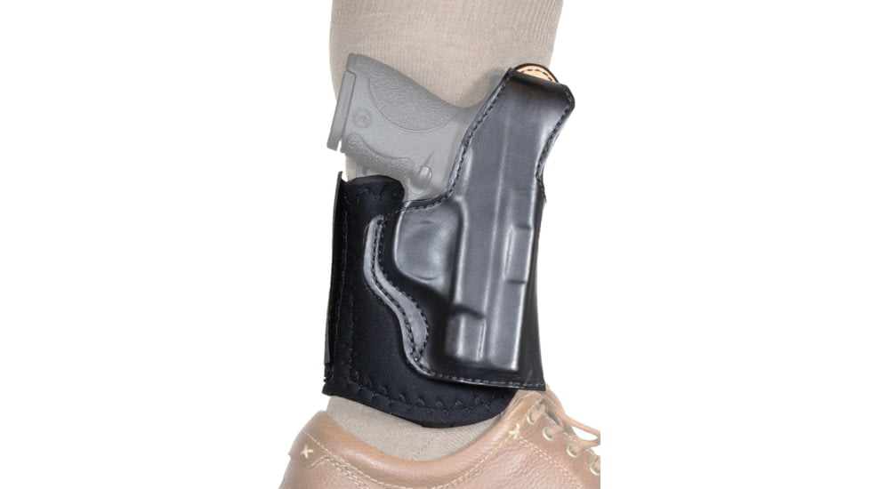 DeSantis Die Hard Ankle Rig Holster, SIG P365 XL w/ or w/o Red Dot Sight, Right, Black, 014PC0PZ0