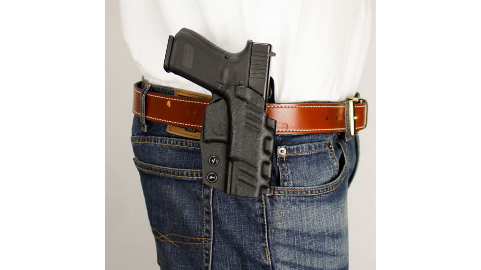 DeSantis DS Paddle Holster, Left Hand, Mossberg MC1SC, Black, D94KB0JZ0