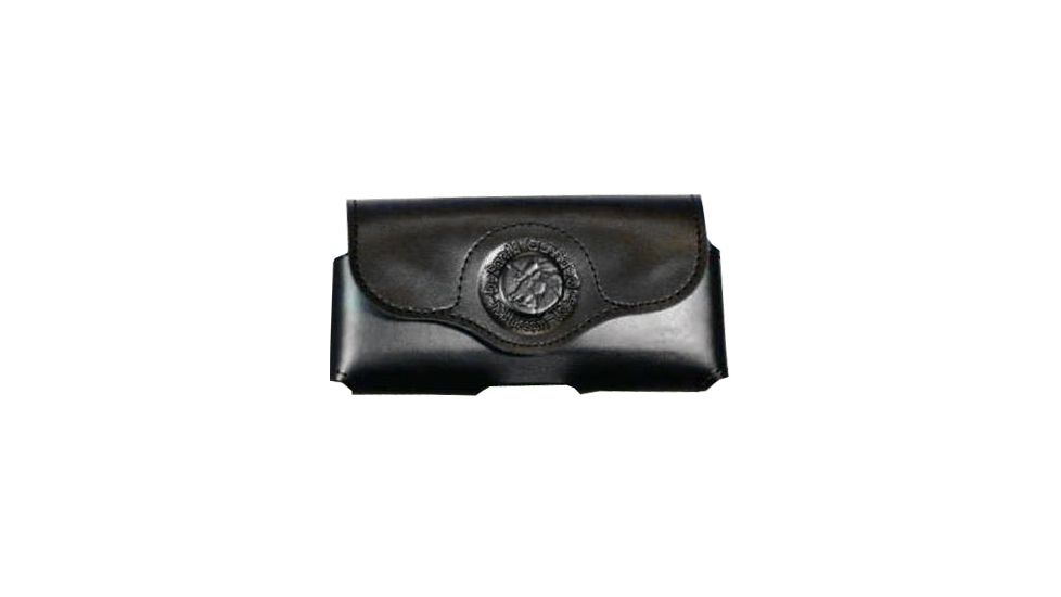 DeSantis E-Adjuster Leather Cell Phone Case, Black L15BJZZZ0