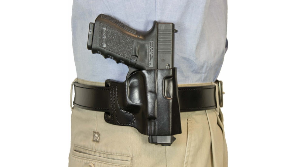 DeSantis E-Gat Slide Holster, Springfield XDM, Left, Black, 115BB88Z0