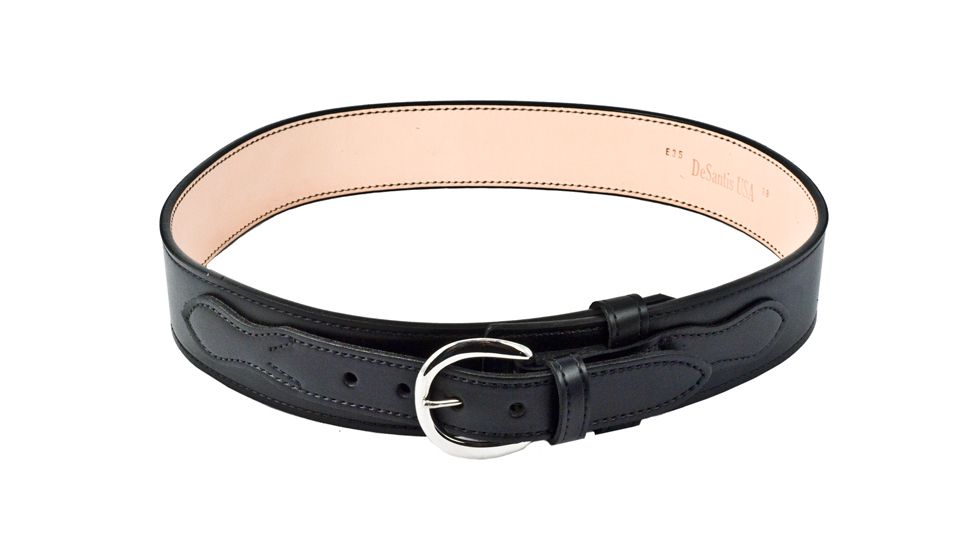 DeSantis Econoline River Style Belt - 2 1/4in. Wide - Nickel Buckle E35BL38Z1