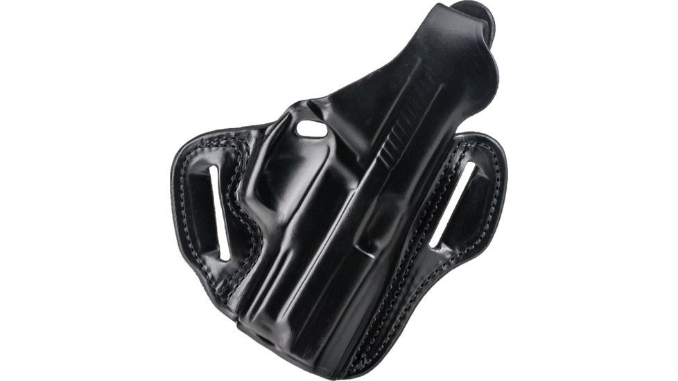 DeSantis F.A.M.S. Holster w/Lock Hole, SIG P229R, P220 Carry, Right Hand, Plain, Black, 01LBAF4Z0