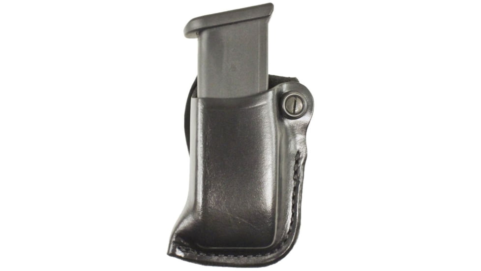 DeSantis F.T.U. Single Magazine Pouch, Ruger-57, Left Hand, Plain, Black, A49BBMMZ0