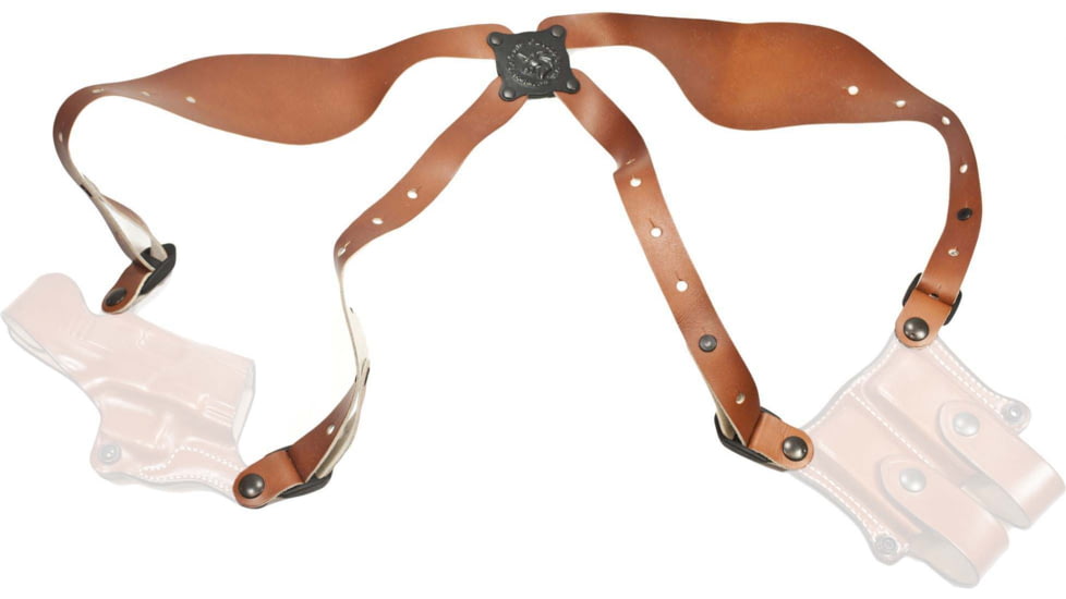 DeSantis Full Harness, Leather, Ambidextrous, Plain, Tan, A26NNFWZ0