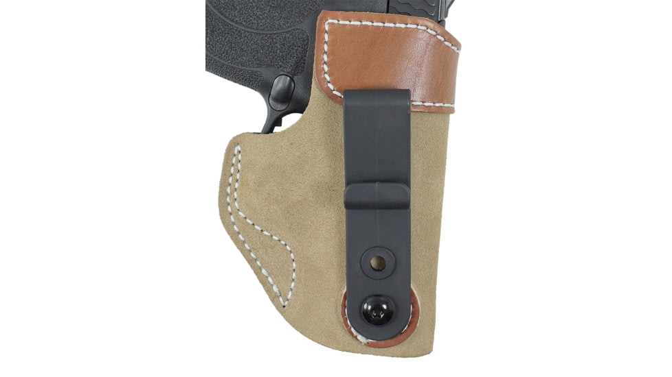 DeSantis Sof-Tuck Suede IWB Holster, S&amp;W Bodyguard 2.0, Right Hand, Natural, 106NA5ZZ0