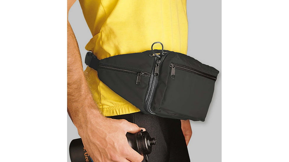 DeSantis Gunny Sack II Belt Nylon Holster, For Small Pistols &amp; Revolvers, Ambidextrous, Nylon, Black, R71BJG1Z0