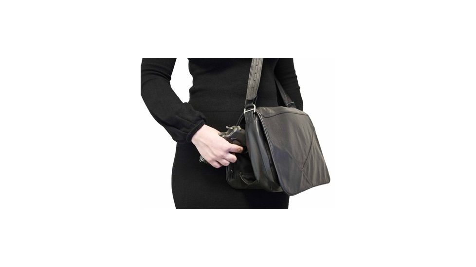 DeSantis Hide and Chic Purse Holster, PPS, Black L27BJG2Z0