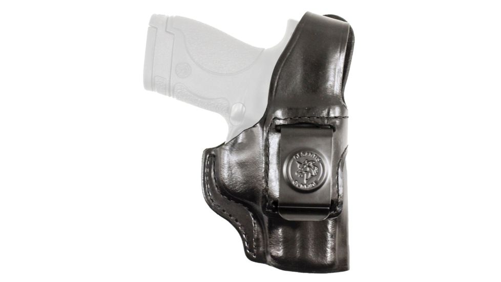 DeSantis Inside Heat TB Inside the Waistband Left Hand Holster, Black, 187BBB6Z0