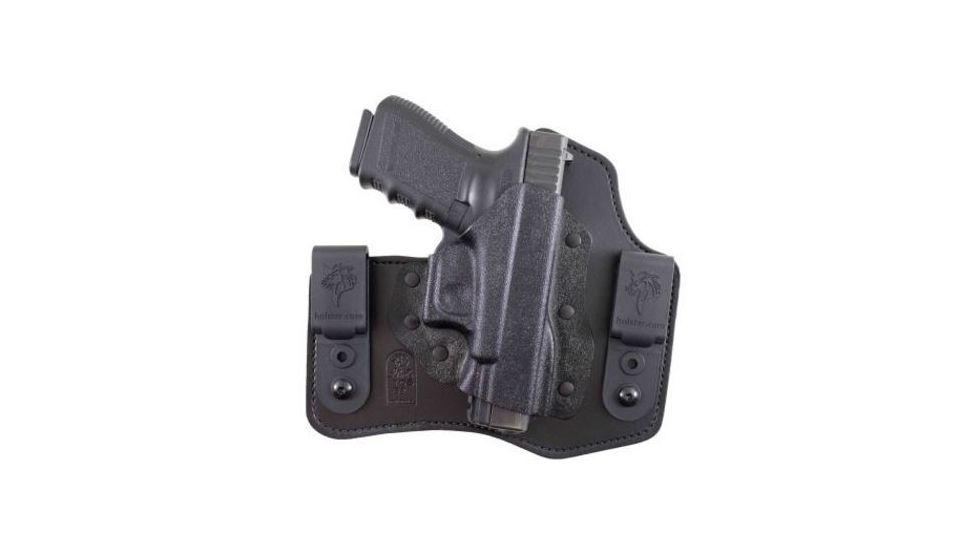 DeSantis Intruder Inside The Waistband Holster for S&amp;W M&amp;P Shield .45, Black, Right Hand, Kydex, 105KA5EZ0