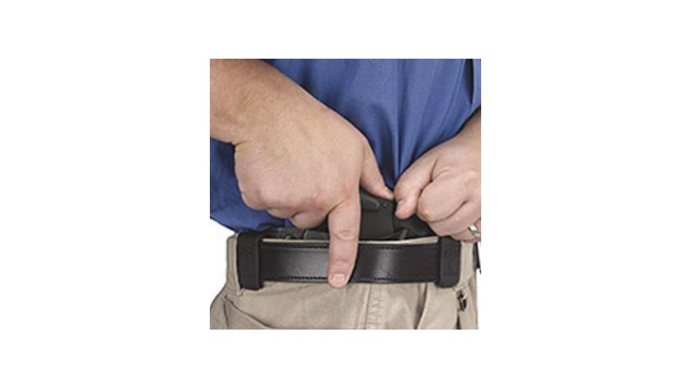 DeSantis Intruder Inside The Waistband Holster for S&amp;W M&amp;P Shield .45, Black, Right Hand, Kydex, 105KA5EZ0