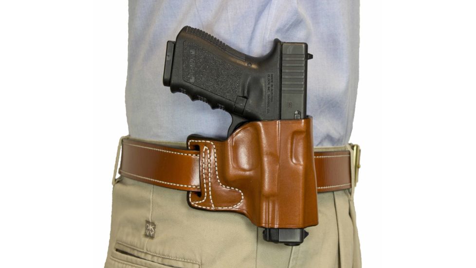 DeSantis L-GAT SLIDE, Right, S&amp;W J 36,37,60,317,331,337,360, Tan 118TA02Z0