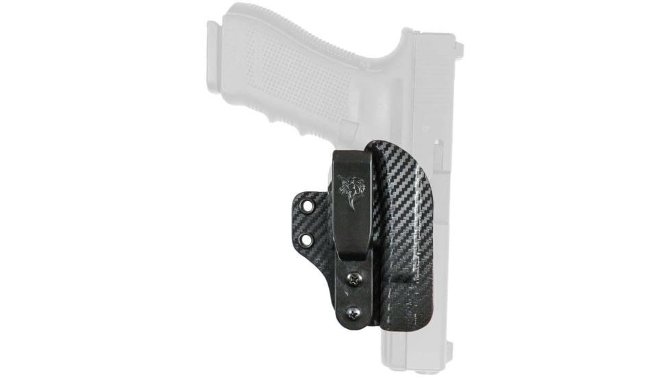 DeSantis Lifeguard IWB Holster, Glock 17/17 GEN 5/19/19 Gen 5/19X/22/23/26/26 GEN 5/27/31/32/45, Ambidextrous, Carbon, Kydex, 216KJB6Z0
