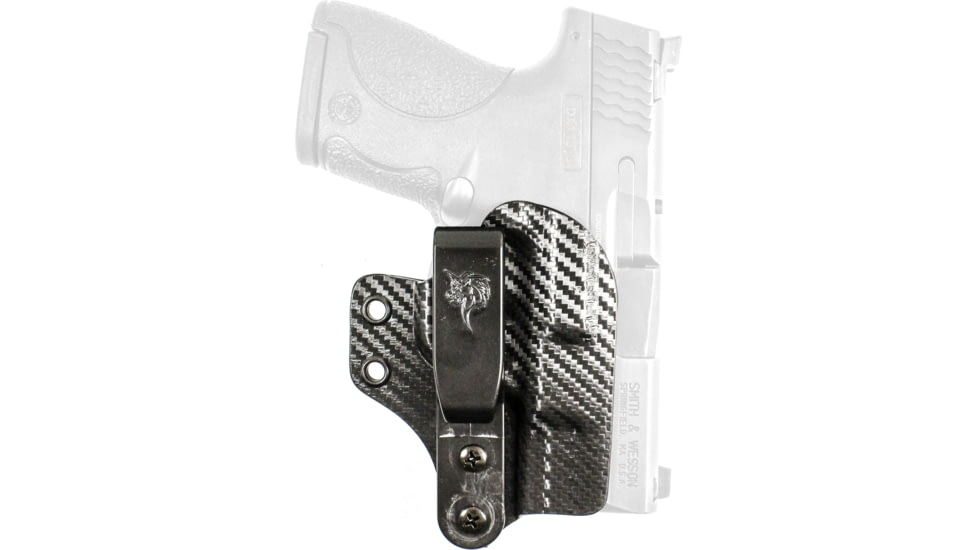 DeSantis Lifeguard IWB Holster, S&amp;W M&amp;P Shield 9/40/S&amp;W M&amp;P Shield M2.0 9/40/S&amp;W M&amp;P 9 Shield Plus with Red Dot, Ambidextrous, Carbon, Kydex, 216KJX7Z0
