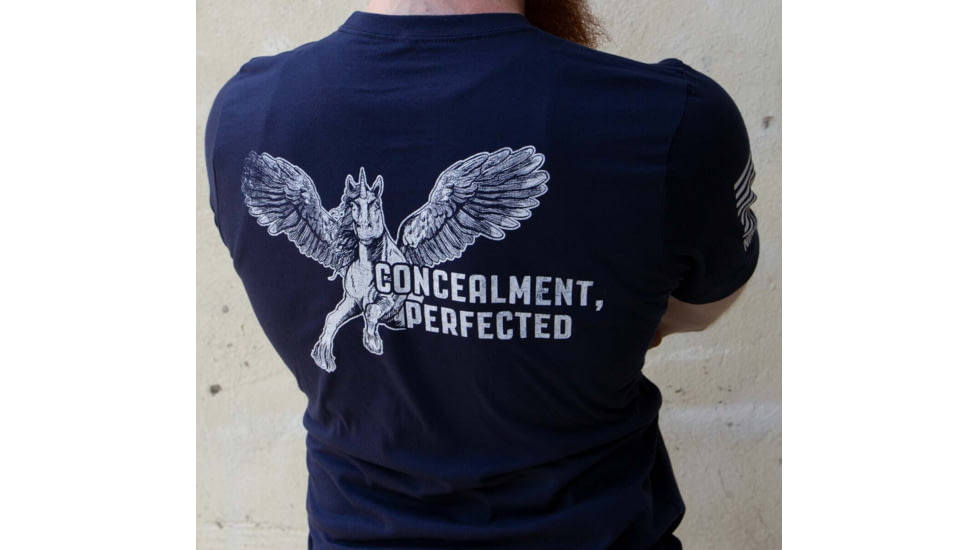 DeSantis Logo T-Shirt, Navy Blue, 3XL, T14AJ06Z0