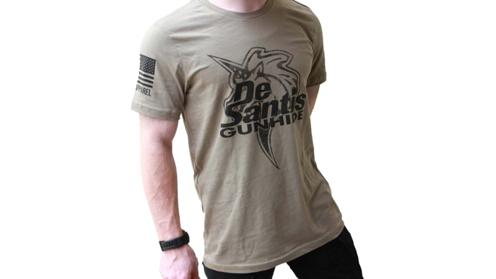 DeSantis Logo T-Shirt, Tan, Extra Large, T14TJ04Z0