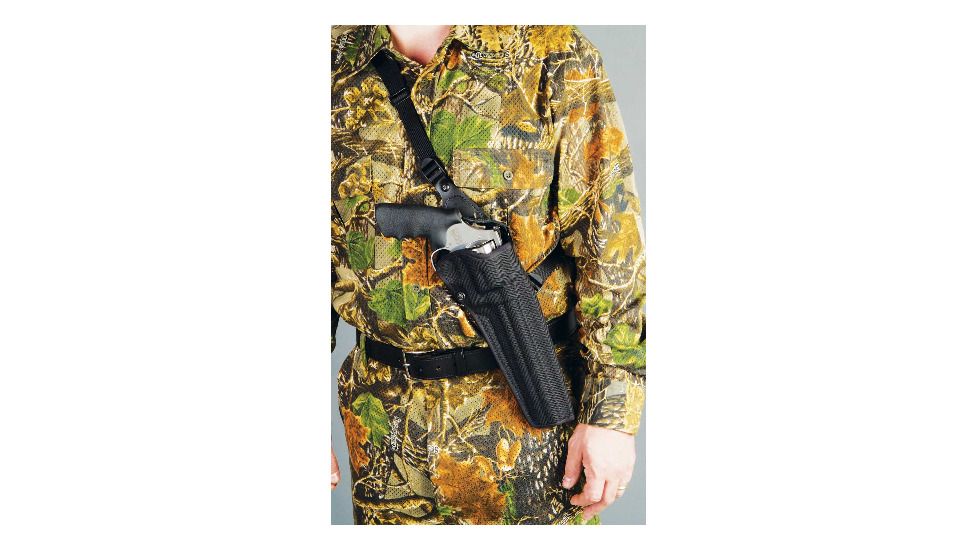 DeSantis Mamba Holster - Right, Black M40BA06Z0 - S&amp;W 500 4in.