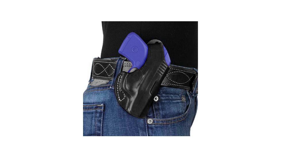 DeSantis Maverick Belt Holster - Ruger LCP w/ Lasermax, Left, Plain Tan 012TBQ2Z0