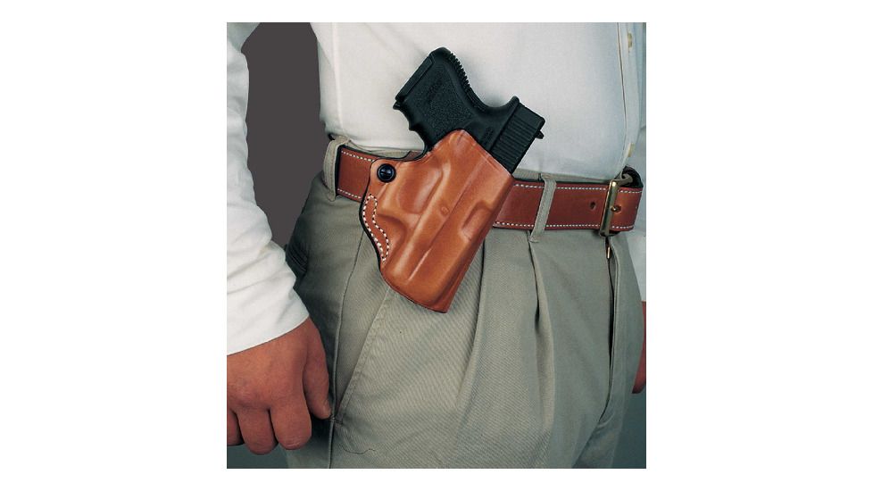 DeSantis Mini Scabbard Holster, Rohrbaugh R9, Right, Plain, Tan, 019BAR9Z0