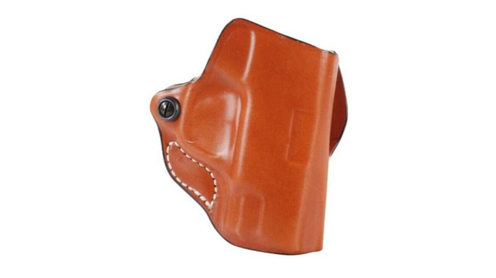 DeSantis Mini Scabbard Leather Belt Holsters - SIG Sauer, SIG Sauer P365, Left Hand, Plain, Tan, 019TB8JZ0