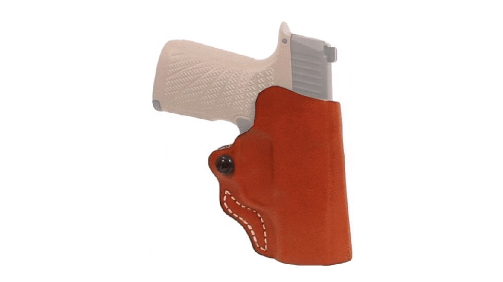 DeSantis Mini Scabbard Springfield Armory SA-35 4in OWB Belt Holster, Left, Tan, 019TBA11Z0