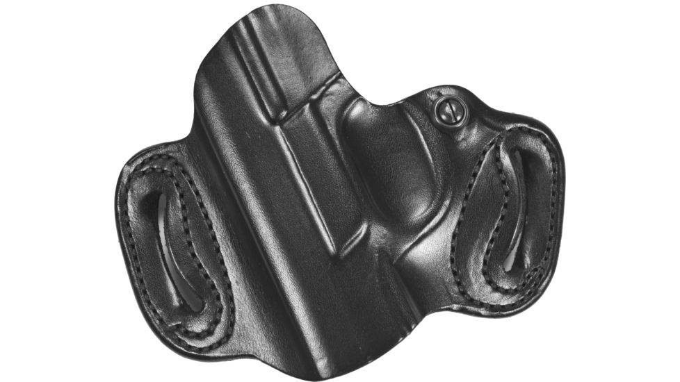 DeSantis Mini Slide Holster, Ruger SR40/Ruger SR9/Ruger SR9 Compact, Left, Plain, Black, 086BBR5Z0