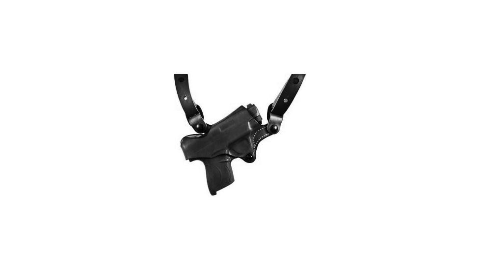 DeSantis New York Undercover Shoulder Holster - Left, Black - S&amp;W M&amp;P Shield 9/40 11DBBX7E0