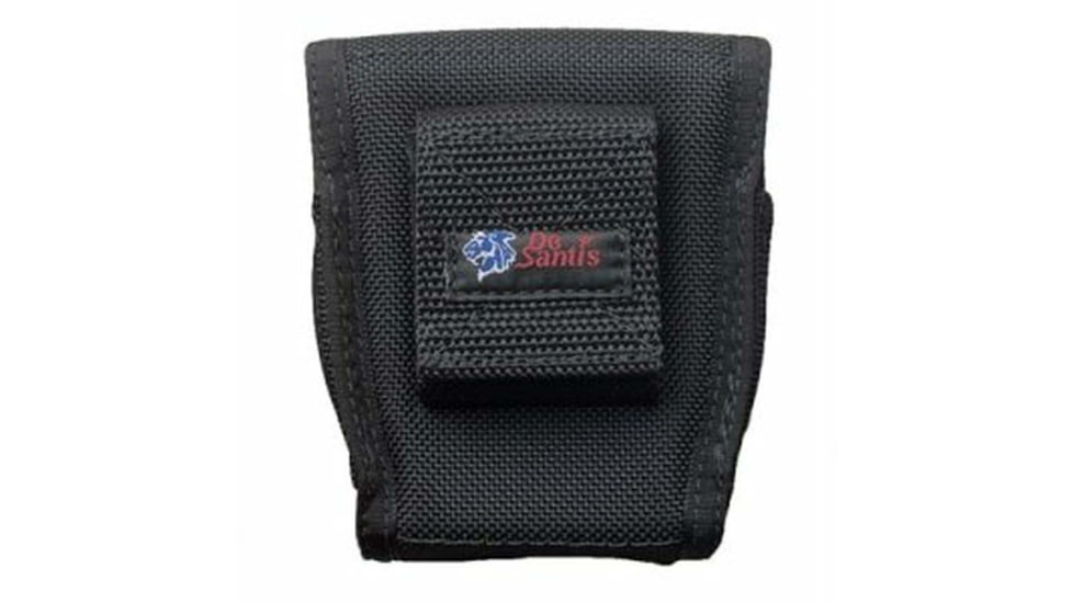 DeSantis Nylon Duty Handcuff Case , ASP 100, TUFF KUFFS, Ambidextrous, Nylon, Black, N27BJG3Z4