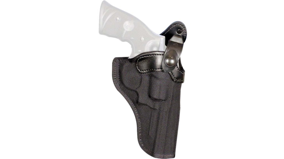 DeSantis Nylon Safety Star Belt Holster, Glock 17, 22, 31, Left Hand, Nylon, Black, M64BBB2Z0