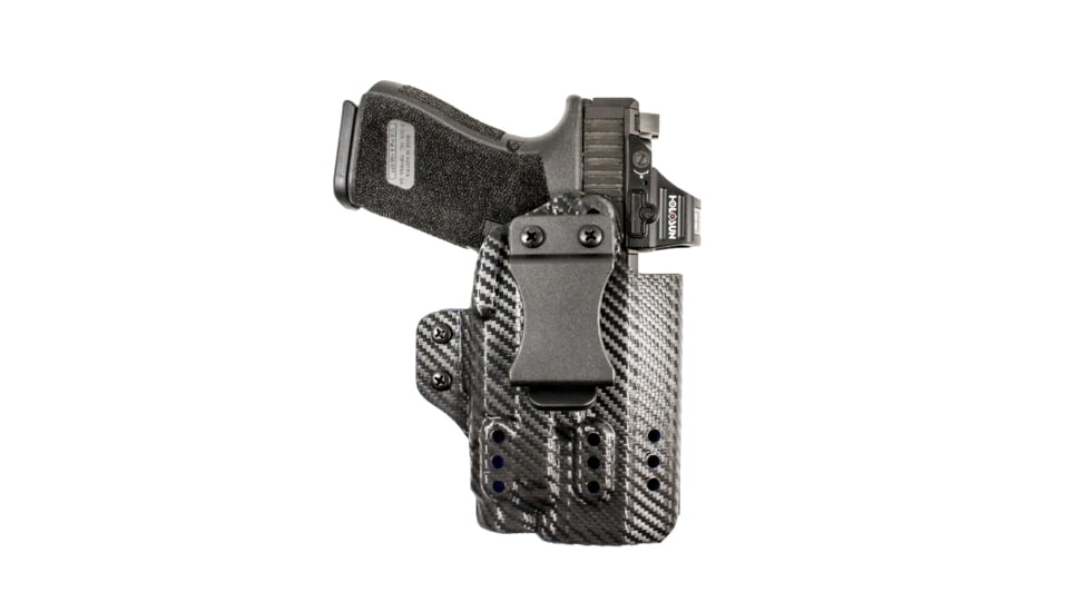DeSantis Persuader Complete Package IWB Leather Holster. Sig P365, P365 Sas, P365 With Red,Dot Sight, Right Hand, Black, 217KA8JK0