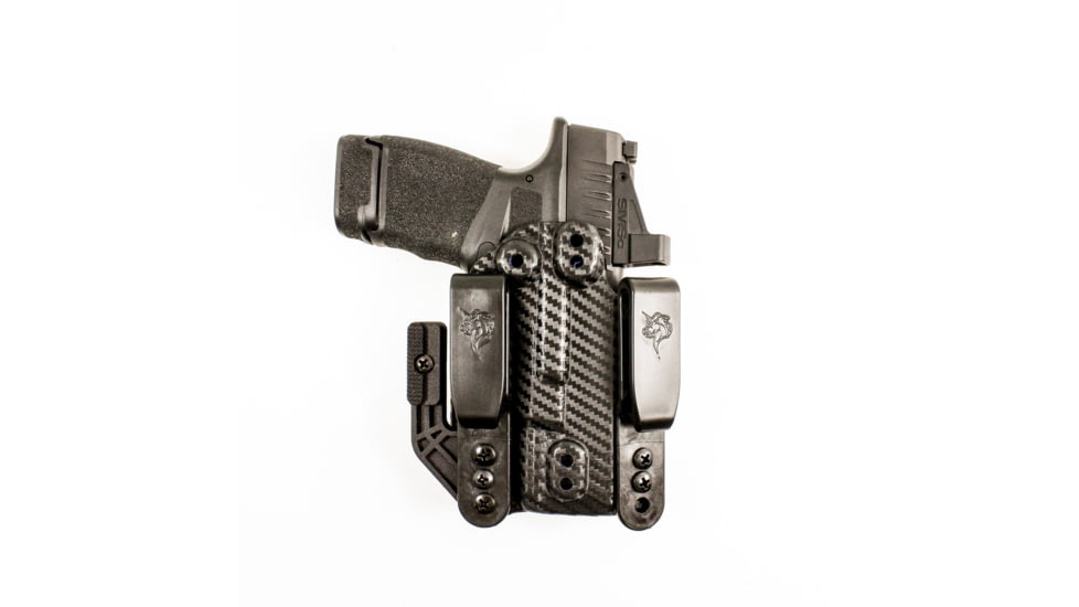 DeSantis Persuader Complete Package IWB Leather Holster. Sig P365, P365 Sas, P365 With Red,Dot Sight, Right Hand, Black, 217KA8JK0