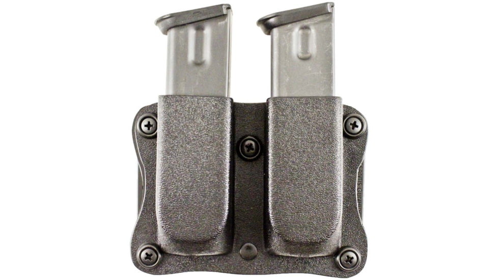 DeSantis Quantico Double Mag Pouch Belt Holster, SIG Sauer P365, Ambidextrous, Kydex, Black, A87KJKKZ0