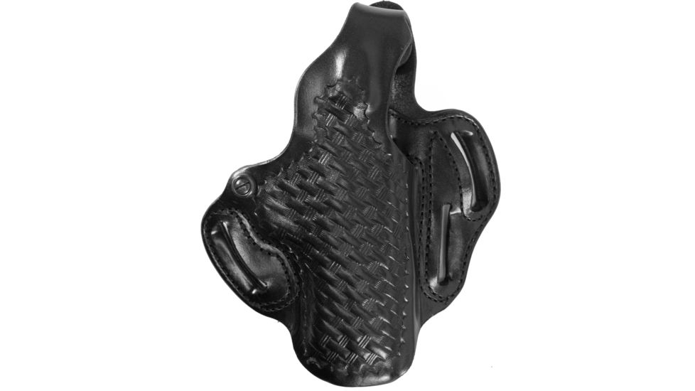 DeSantis Thumb Break Scabbard Belt Holster, SIG Sauer Pro SP2022/SIG Sauer Pro SP2340/SIG Sauer Pro SP2009, Right Hand, Basketweave, Black, 001BES4Z0
