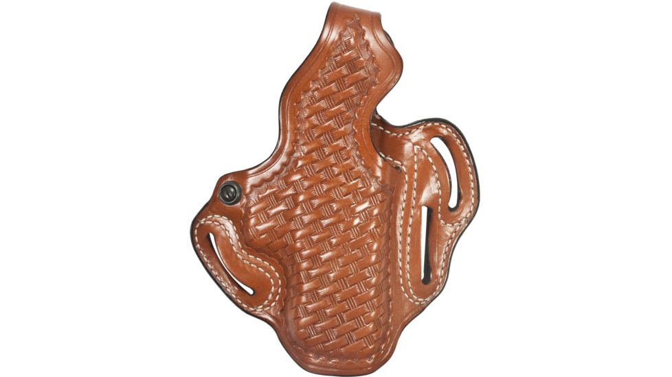DeSantis Thumb Break Scabbard Belt Holster, SIG Sauer P226R/SIG Sauer P220R, Right Hand, Basketweave, Tan, 001TE90Z0