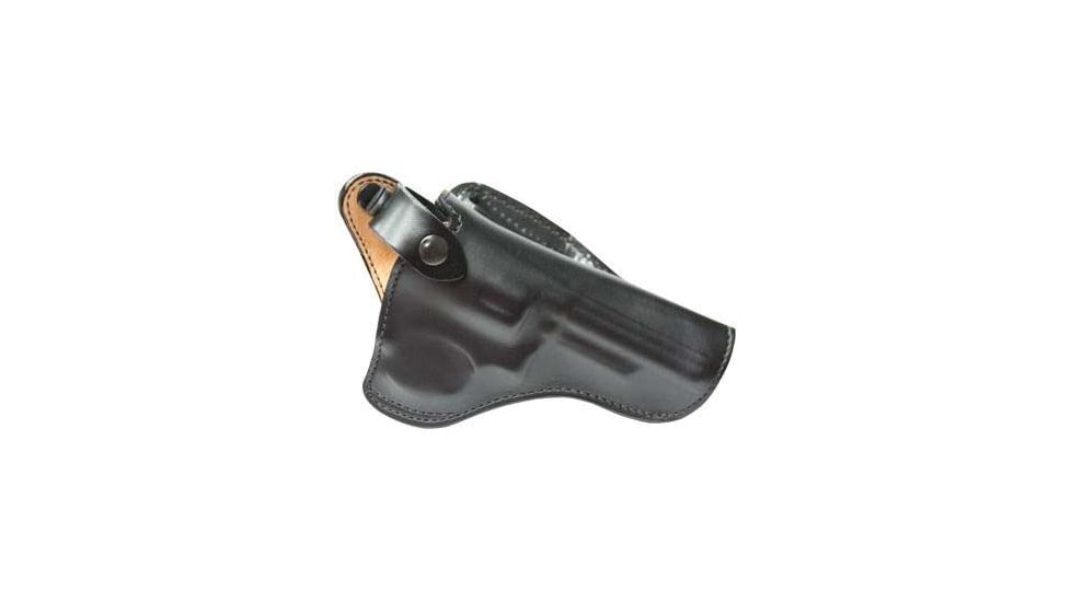 DeSantis Safety Star Leather OWB Holster, S&amp;W L 4in, Right Hand, Lined, Black, 015PC34Z0