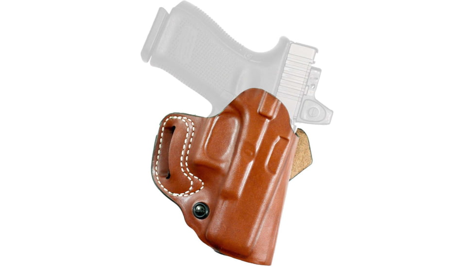 DeSantis Sidestep OWB Holster, Fits Standard 1911 Models 5in, Left, Plain, Tan, 12, 191TB21Z0