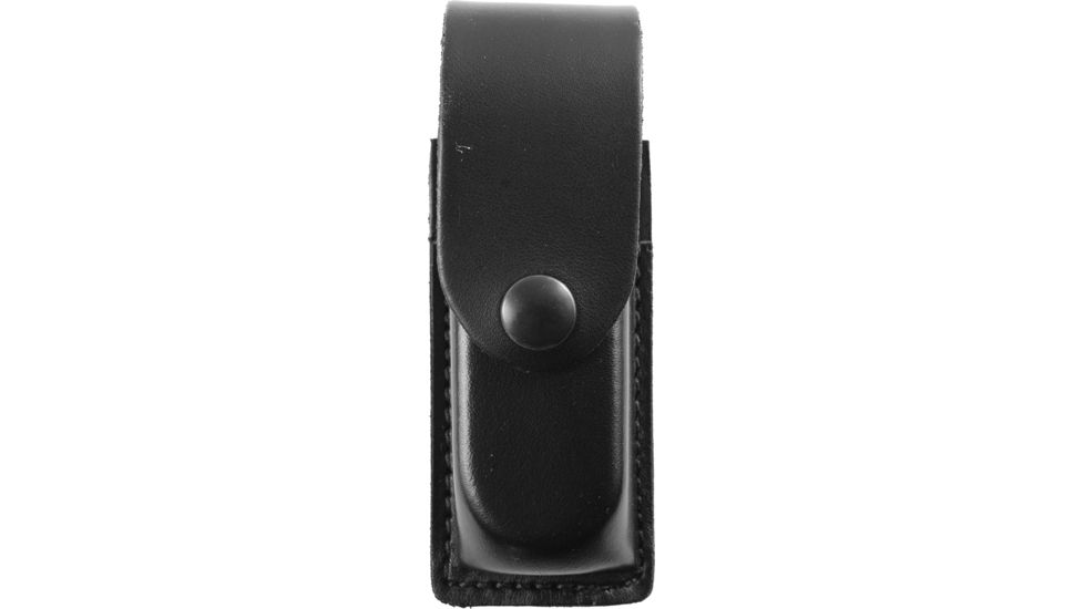 DeSantis Single Magazine Pouch, Flap, Black Snap, Plain Black U49BJHHZ3