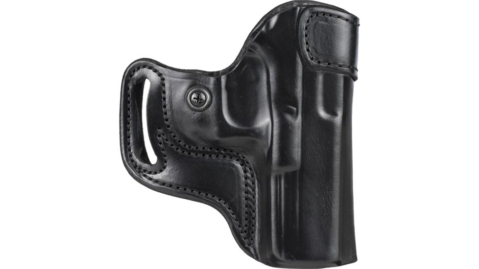 DeSantis Sky Cop Leather Belt Holster, Glock 17, 22, 31, Right Hand, Plain, Black, 068BAB2Z0