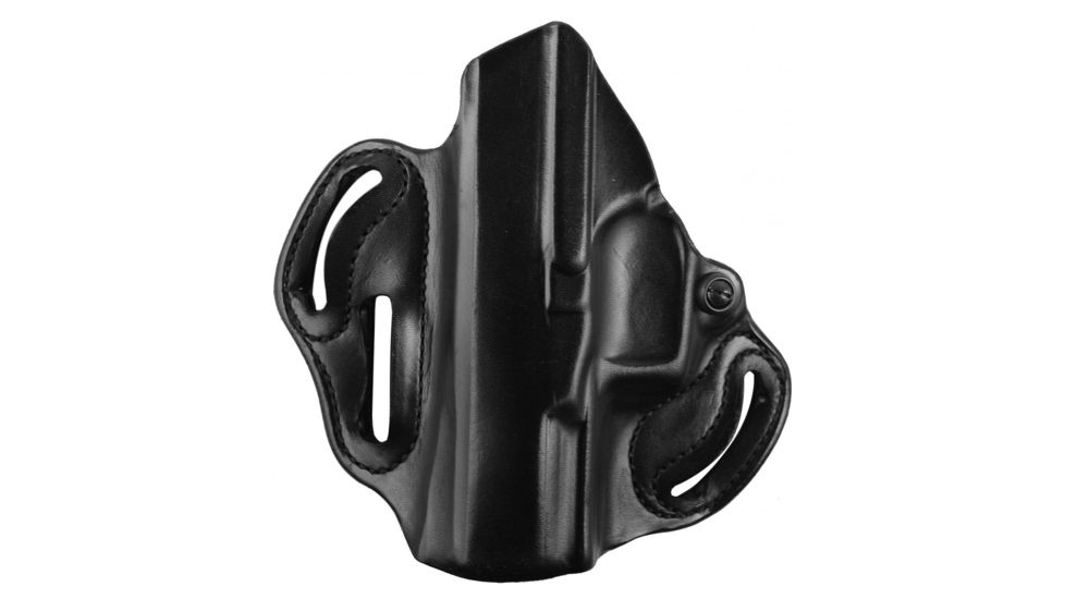 DeSantis Thumb Break Scabbard Belt Holster, Left Hand, Black, 001BB2QZ0