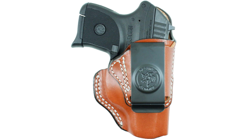 DeSantis Summer Heat Leather IWB Holster, S&amp;W J Frame 2in-2 1/4in, Right Hand, Plain, Tan, 045TA02Z0